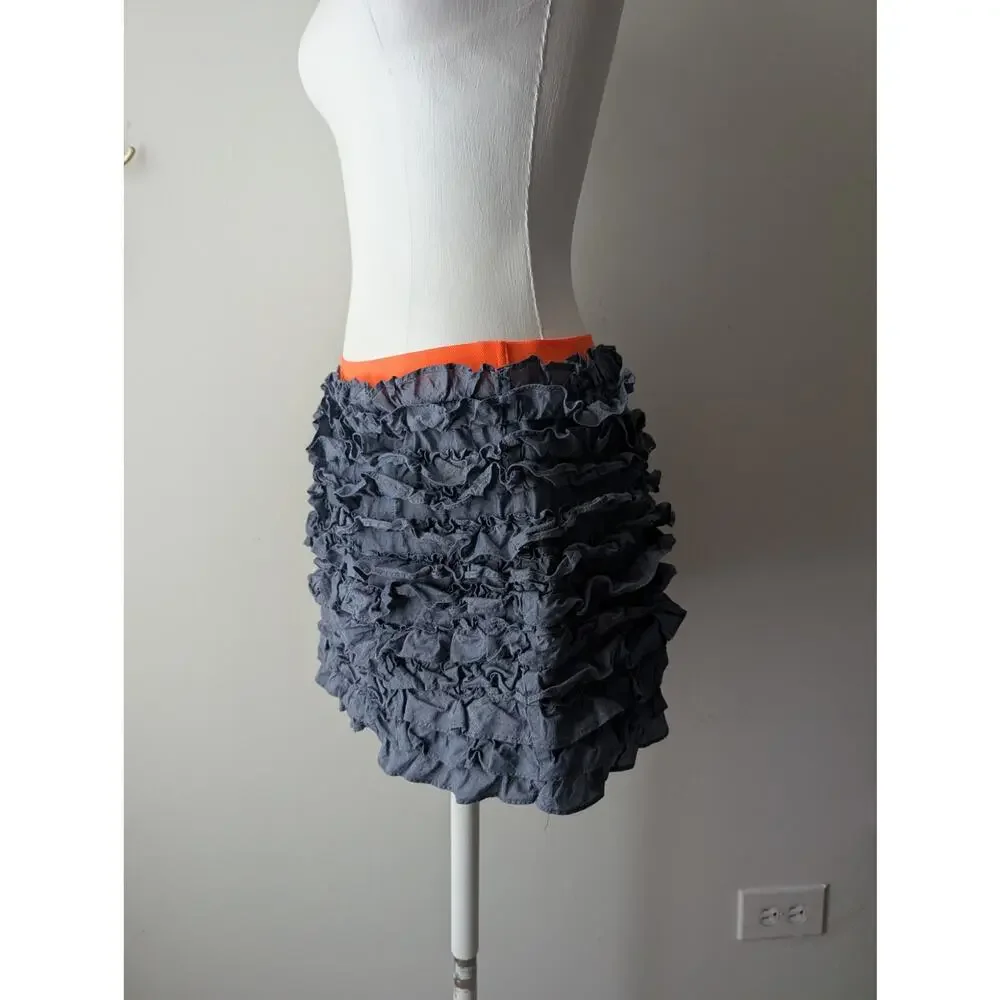 J.Crew vintage ruffle mini skirt